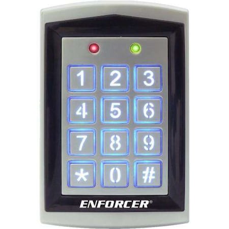 Seco-Larm Sealed-Housing Outdoor Stand-Alone Keypad with Built-In Proximity Reader (125kHz). Weathe SLM-SK-1323-SPQ